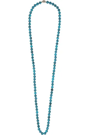 Pins & Needles Turquoise Necklace
