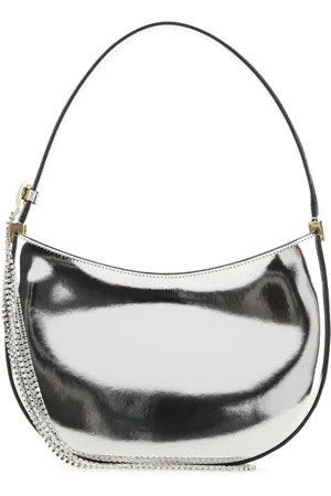 MAGDA BUTRYM Silver Leather Medium Vesna Handbag