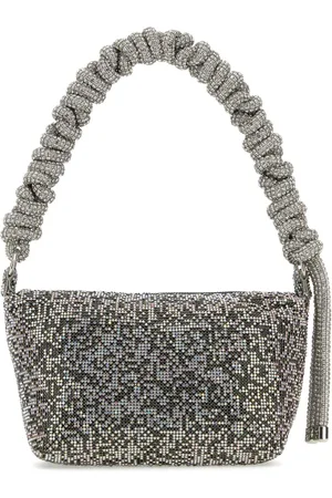 KARA Black Rhinestones Handbag