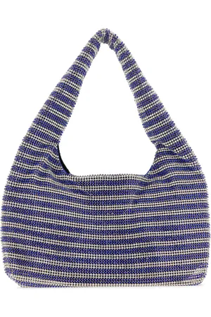 KARA Two-tone Rhinestones Mini Handbag