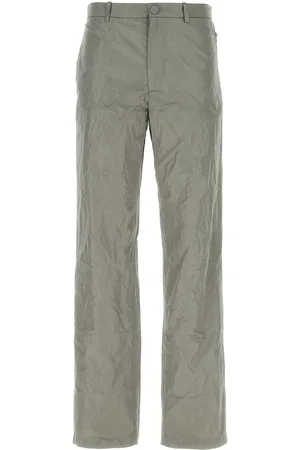 Balenciaga Grey Polyester Pant