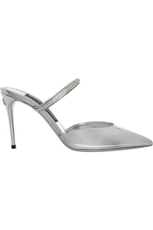 Dolce & Gabbana Embellished Pointed-toe Mules