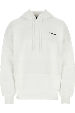 Botter White Cotton Oversize Sweatshirt