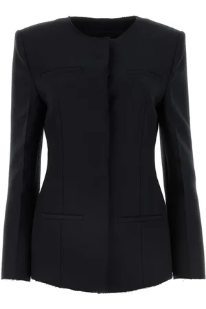 Msgm Stretch Polyester Blend Blazer