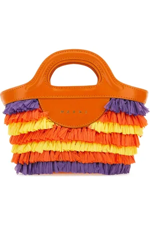 Marni Multicolor Fabric Micro Tropicalia Summer Handbag