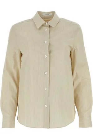 The Row Printed Poplin Side Shirt
