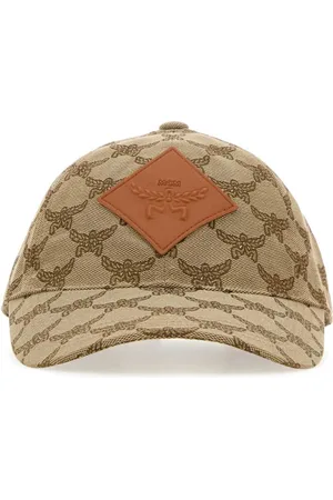MCM Embroidered Polyester Blend Baseball Cap