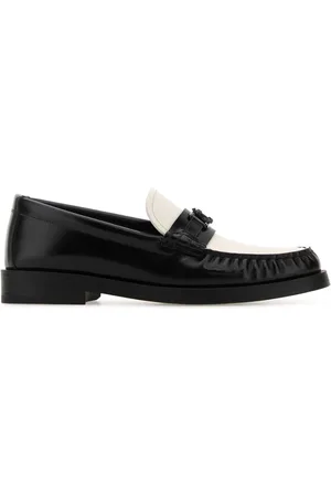 Jimmy Choo Two-tone Leather Addie Loafers