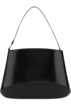 Low Classic Black Leather Handbag
