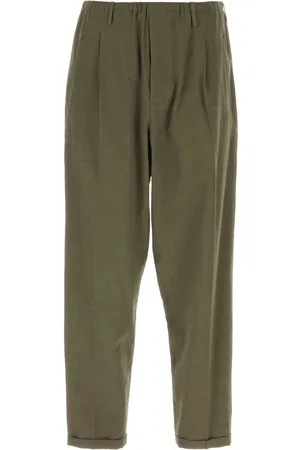 MAGLIANO Army Green Cotton Pant