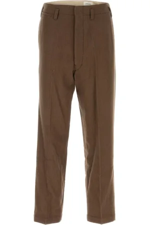 LEMAIRE Brown Wool Blend Pant