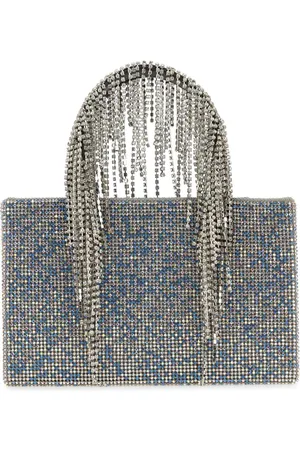 KARA Light-blue Rhinestones Handbag