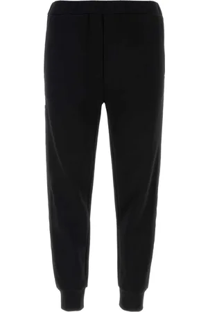 Prada Black Cotton Blend Joggers