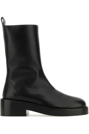 Courrèges Leather Ankle Boots