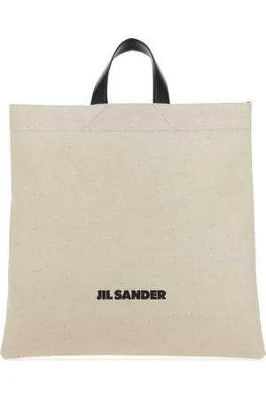 Jil Sander Sand Canvas Handbag