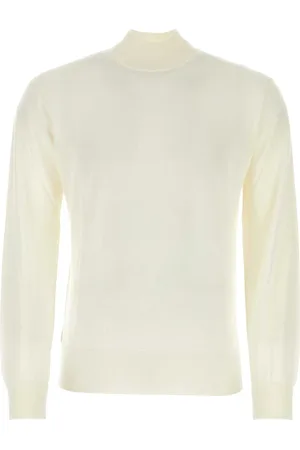 PT Torino Ivory Wool Sweater