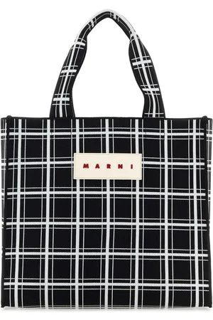 Marni Embroidered Jacquard Shopping Bag