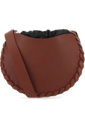 Chloé Brick Leather Small Mate Crossbody Bag