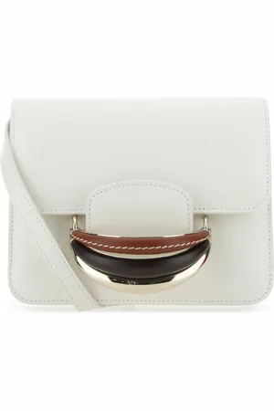 Chloé Ivory Leather Kattie Clutch