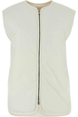Jil Sander White Polyester Down Jacket