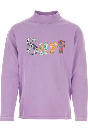 ERL Lilac Cotton Sweatshirt
