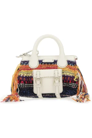 Chloé Multicolor Fabric Mini Edith Handbag