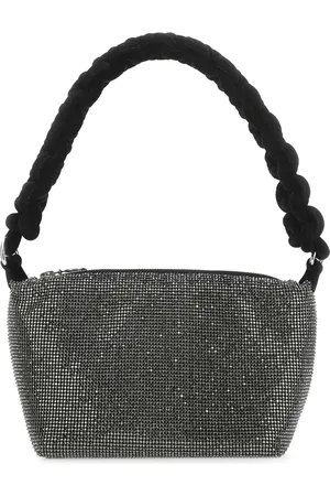 KARA Black Rhinestones Handbag