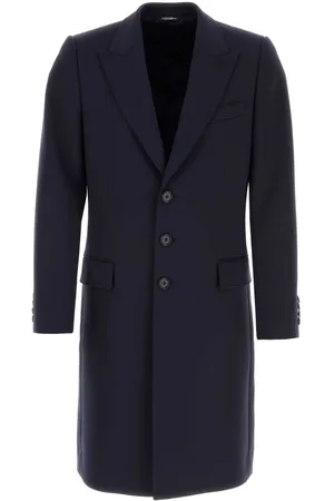 Dolce & Gabbana Stretch Polyester Blend Coat
