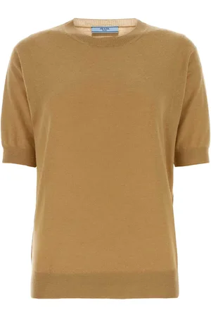 Prada Camel Cashmere Sweater