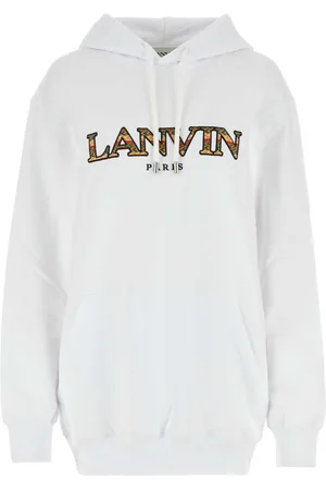 Lanvin White Cotton Sweatshirt