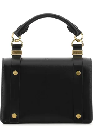 Chloé Black Leather Small Ora Handbag