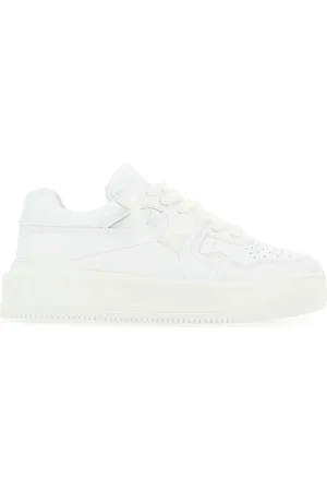 VALENTINO GARAVANI White Nappa Leather One Stud Xl Sneakers