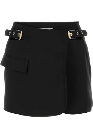DION LEE Stretch Polyester Blend Mini Skirt