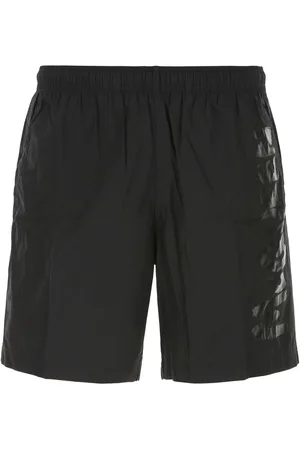 Alexander McQueen Black Nylon Swimming Shorts