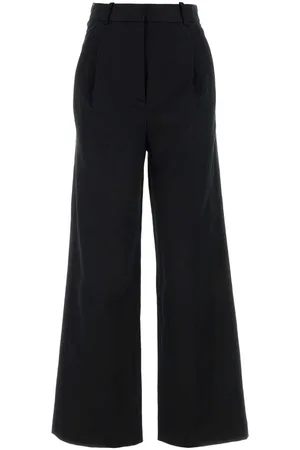 Loulou Studio Cotton Blend Idai Palazzo Pant