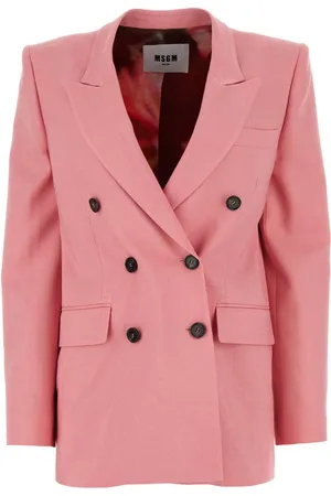 Msgm Stretch Viscose Blend Blazer