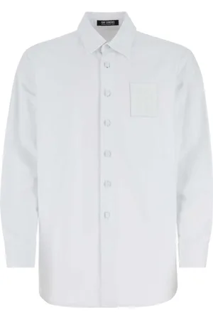 RAF SIMONS White Denim Shirt