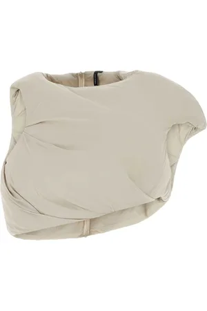 Entire Studios Sand Stretch Nylon Padded Boulder Top