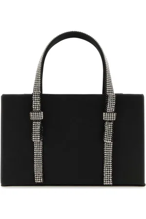 KARA Black Nappa Leather Handbag