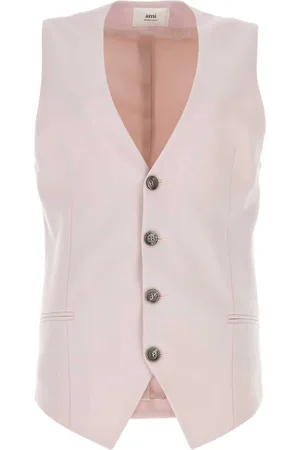 Ami Pink Wool Vest