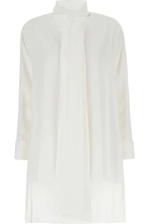 Loewe Ivory Crepe Oversize Blouse