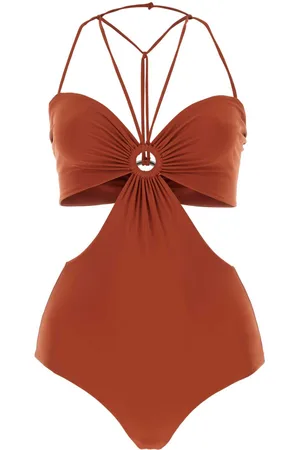 Nensi Dojaka Brick Stretch Polyester Swimsuit