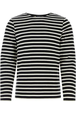 SAINT JAMES Embroidered Cotton T-shirt
