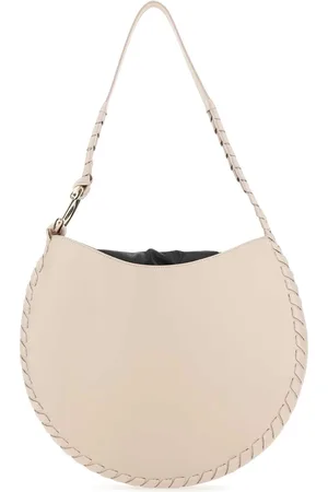 Chloé Ivory Leather Large Mate Shoulder Bag
