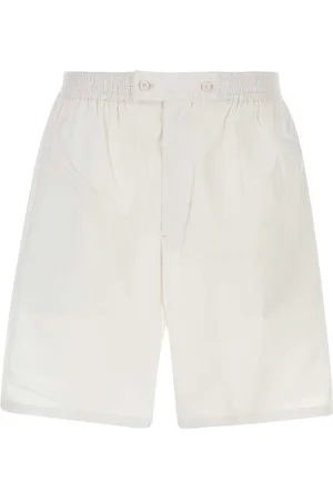 Prada Light Pink Cotton Bermuda Shorts
