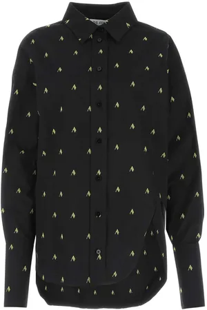 The Attico Embroidered Poplin Diana Shirt