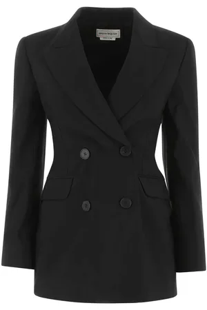 Alexander McQueen Black Wool Blazer