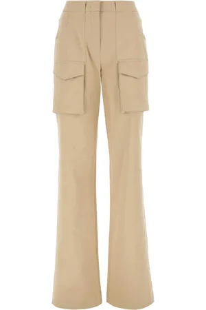 ERMANNO SCERVINO Beige Stretch Cotton Pant