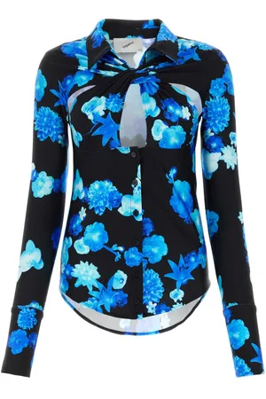 COPERNI Printed Stretch Nylon Top