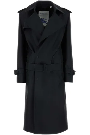 Burberry Silk Blend Trench Coat